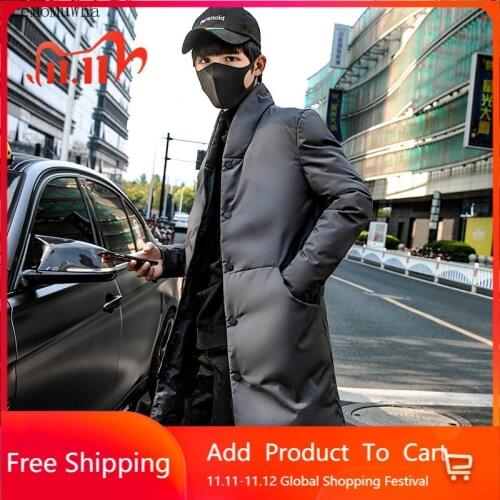 Мужские длинные пуховики AreMoMuWha China At AliExpress