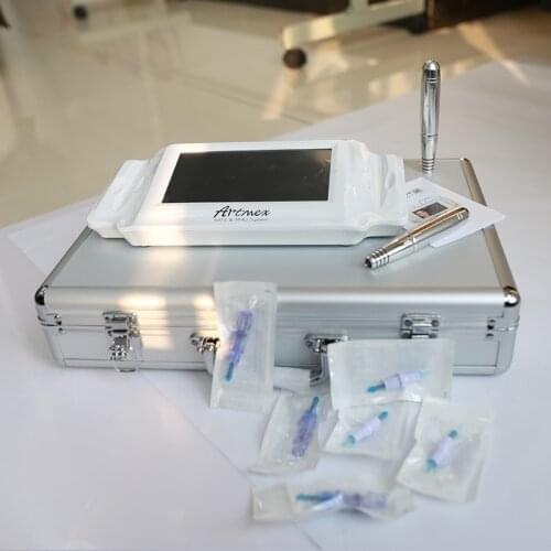 Artmex V8 7 inch glass touch screen MTS + PMU digital tattoo professional permanent makeup machine for eyebrow