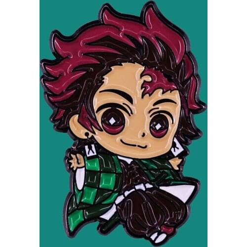 Cute Comic Figure Swordman Enamel Pins Brooch Collecting Lapel Badges Men Women Fashion Jewelry Gifts Adorn Backpack Collar Hat