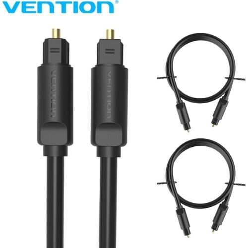 Vention Digital Optical Audio Cable 1m 5m For Amplifiers Blu-ray DVD Toslink SPDIF Cable for Xbox 360 PS4 Soundbar Fiber Cable