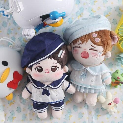 Cosmile Kpop STAR Sailor suit colthes codtume fit for plush doll toy stuffed cute lovely limited cosplay cos christmas gift