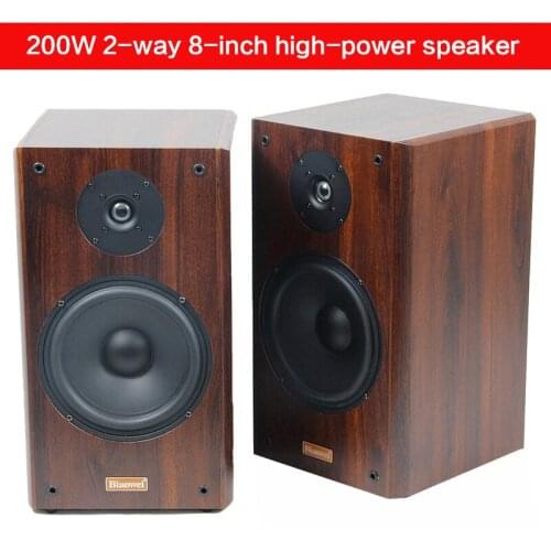 200 High-power Speakers 8-inch Passive Hifi Bookshelf Audio Home Theater K Song High-fidelity Speakers Fever Front Speakers
