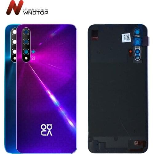 100% NEW For Huawei Nova 5t Battery Cover Honor 20 SE Rear Door Housing Back Case Replaced Phone Huawei Honor 20SE Battery Cover