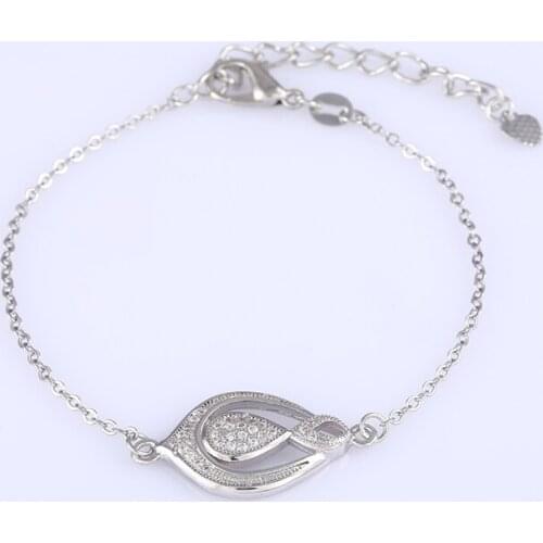 New Fashion Jewelry Vintage Zircon Turkey Charms Bracelets & Bangles Handmade Copper Gold Chain Friendship Bracelet Bijoux Gifts