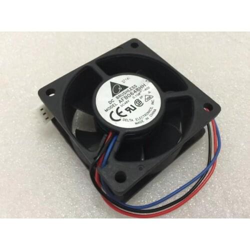 Detla Electronics AFB0648HH R00 DC 48V 0.10A 60x60x25mm Server Cooling Fan