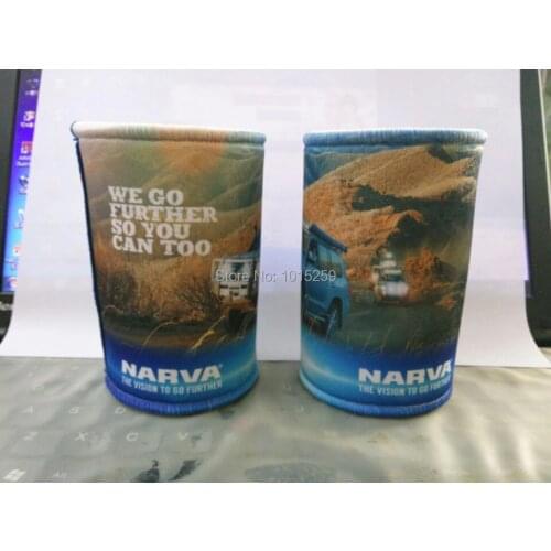 Wholesale Stubby Holders WITH Customized Printed LOGO,Top and Bottom Stitching Stubby For Free shipping