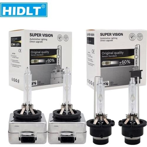 HIDLT 2PCS Original 35W D1S D2S D2R D3S D4S D4R Xenon HID Bulb Car Headlight Replacement Lamps 4300K 5000K 6000K 8000K 10000K