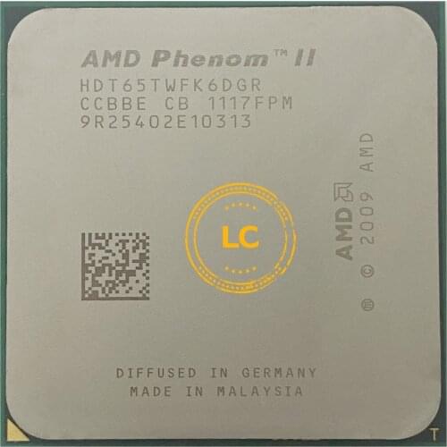 AMD Phenom II X6 1065T 1065 2.9G 95W Six-Core CPU processor HDT65TWFK6DGR Socket AM3