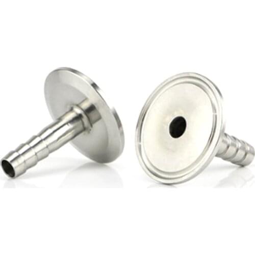 8-108mm Hose Barb OD SS304 Stainless Steel Sanitary Hose Barb Pipe Fitting Tri Clamp Type Ferrule For Home Brewing Diary Product
