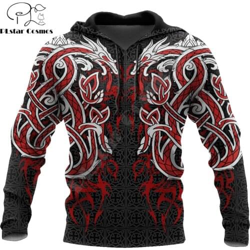 Beautiful Dragon Tattoo Art 3D Printed Men Hoodie Autumn and winter Unisex Sweatshirt Zip Pullover Casual Streetwear KJ428