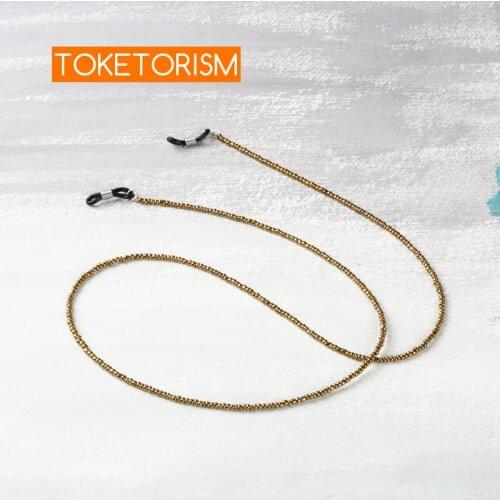 Toketorism Vintage Womens Neck Chain Lanyard Cuerdas Para Gafas Acrylic Chain TM40