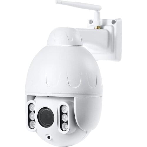 Video Surveillace WiFi IR Night HD Dome IP Camera With MIC Record Two Way Audio Talk 128G Flash Card 5MP Onvif