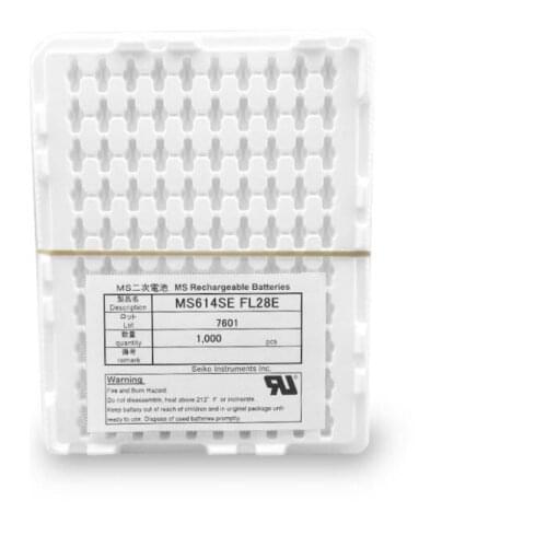 1000PCS/Lot Original MS614SE MS614SE-FL28E MS614 614 3V Mobile phone backup battery