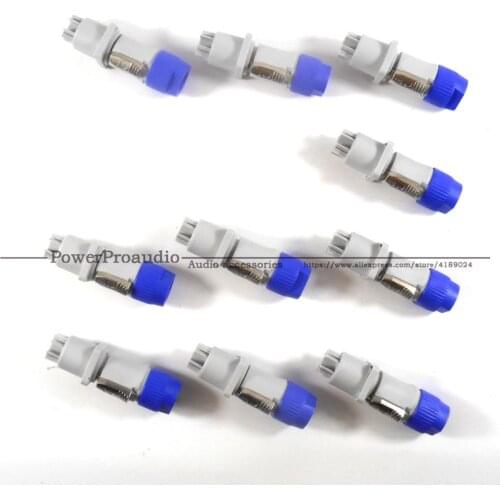 20pcs/lot Quality ProCraft Male Female Cable End Power Out PC-TSC044 AC Gray 20Amp w/ Neutrik Powercon