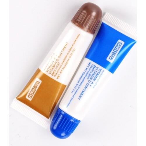 50 pcs Tattoo Aftercare Cream Care Lotion Anti Scar Vitamin Ointment Repair Gel Nursing Ointment A&D Anti Tattoo Scar