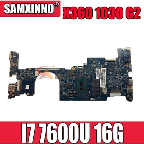 Akemy For I7 7600U 16G HP EliteBook X360 1030 G2 OLDMAN-6050A2848001-MB-A01 Laptop Motherboard Test Ok Fast Ship