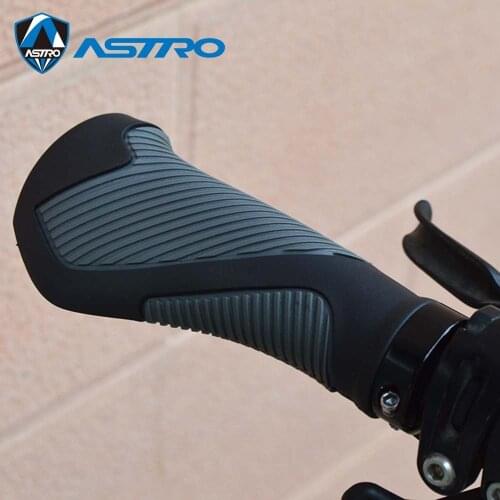 Astro Bicycle Handlebar Cover Grips Rubber Soft Anti-Skid Cycling Bike Grips MTB Mountain Road Bike Lock on Handle End Grips