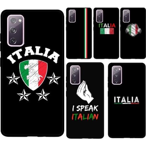 Italy Italia National Flag Soft Case For Samsung Galaxy S21 Ultra S20 FE Note 20 Note 10 Plus S8 S9 S10 Phone Cover