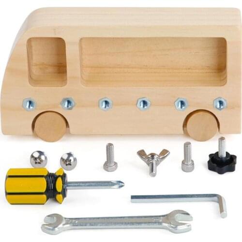 Wooden Early Education Toys Screw the Screw Parent-child Interactive Game Childrens Hand-eye Coordinated Grasp