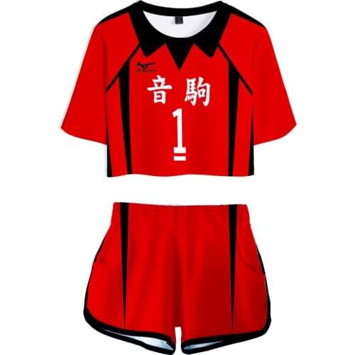 Haikyuu!! Cosplay Volleyball Suit Kuroo Tetsurou Cos Jersey Kozume Kenma Sports Wear Number 1 And 5 Cosplay Costume Clothing