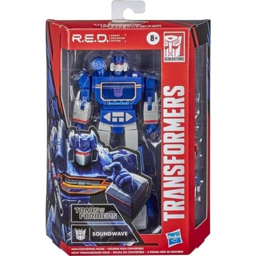 15cm Hasbro Transformers Toys Red Limited Ultra Movable Series 6-inch Limited Sonic Action Figure Collection Model Speelgoed