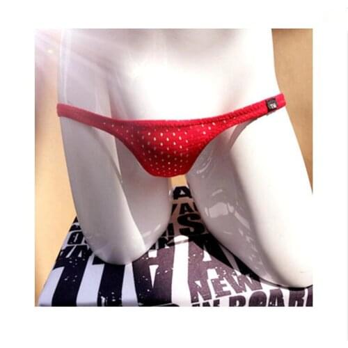 2019 new brand Gay underwear men briefs Shorts Sexy Transparent Mesh Sexy Men underpants Sexy Mesh Trunks sous vetement homme