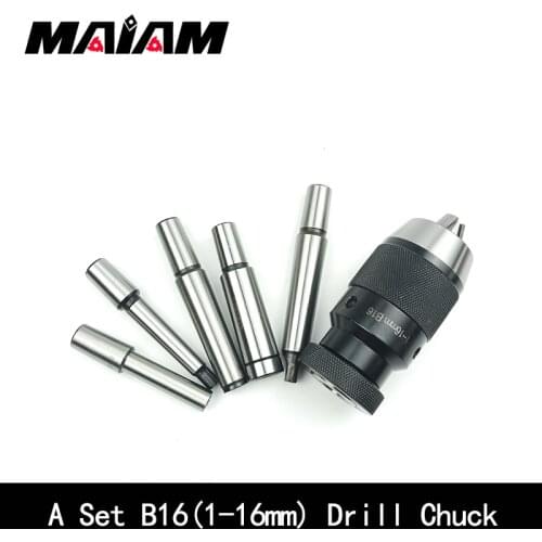 A set b16 1-16mm morse #1 #2 #3 #4 cnc connect rod mt1 mt2 mt3 mt4 mt5 c12 c16 c20 r8 Self Tighten Taper cnc Drill Chuck tool