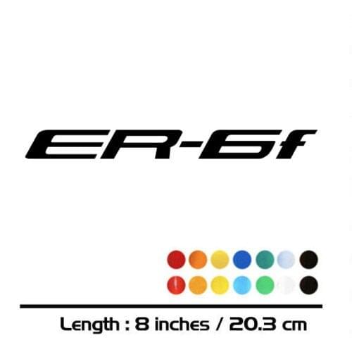 New Motorcycle sticker bike Fuel tank Wheels helmet Fairing MOTO car accessories reflective sign decal For Kawasaki ER-6F ER6F