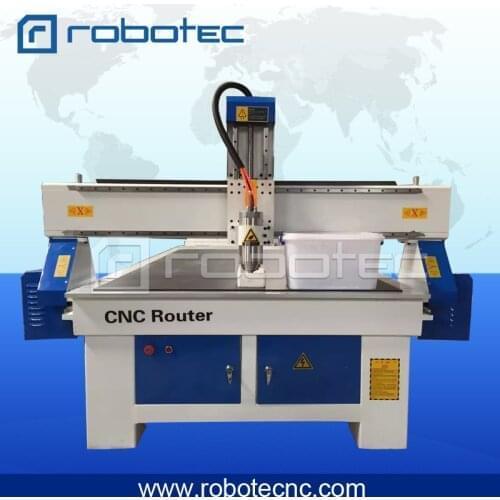 Robotec Water Cooled Spindle ER25 ER32 Cnc Router 4 axis Cnc Milling Machine Mach3 Controller 1325 Wood Cnc Router