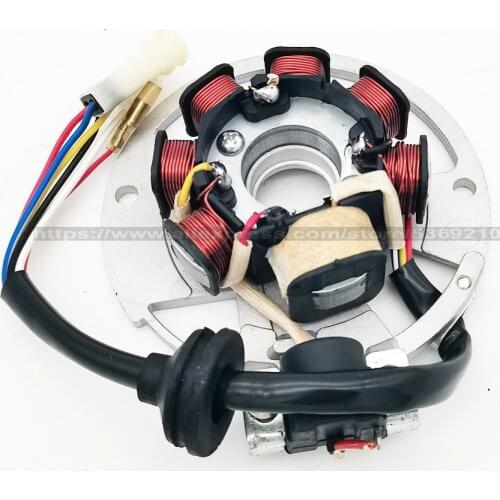 Scooter Coil Magneto Stator for Yamaha Minarelli Aerox 50 Axis Breeze JOG50 R JOG RR XH90 Neos Why zuma 50cc 2-stroke AC
