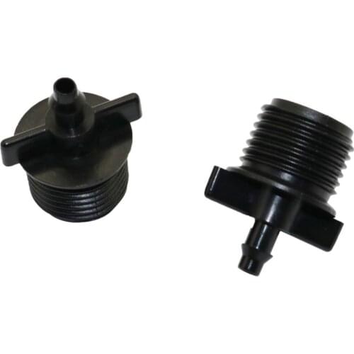 Barbed 1/2 Inch External Thread To 4/7 Hose Connection Joints Garden Water Connectors Irrigation Watering Accessories 300 Pcs