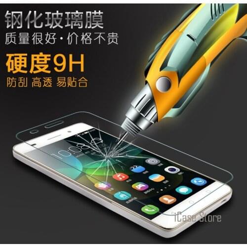 0.26mm 9H Tempered Glass For Huawei Honor 4C 4X 6 7 5X 5C P6 P7 P8 P8Lite Screen Protector Film + Cleaning Kit Strong Package