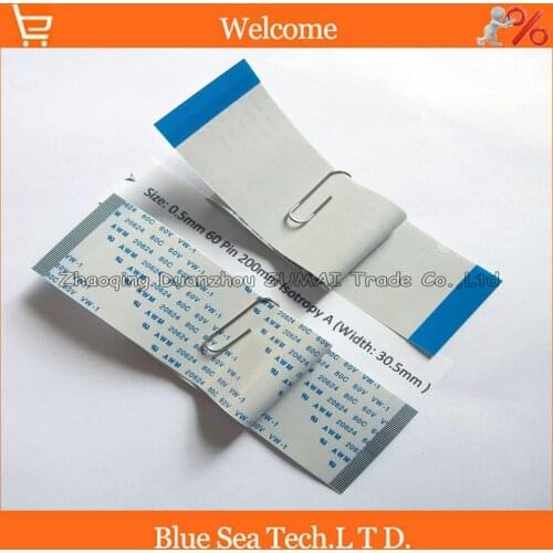 100 pcs/lot FFC/FPC Flexible Flat Cable 0.5mm pitch 60 pin 200mm Isotropy A or Anisotropy B cable,welcome OEM Order lenght