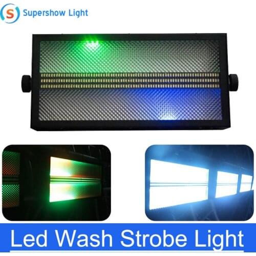 2in1 Strobe Led Light DMX Control Dj Light For Disco And Bar RGB 3in1 Music Disco Light For Club And Stage Lighting