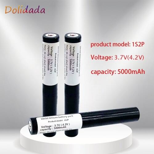 The battery pack 1s2p 5000mAh 3.7V 18650 is used for notebook computers, cameras, PDAs, digital cameras, etc