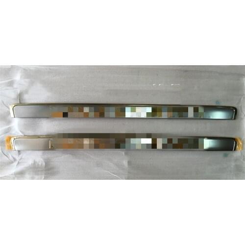 RQXR car accessories Tail Gate Trim Strips Decoration for Toyota land cruiser LC100 4500 4700 1998-2007