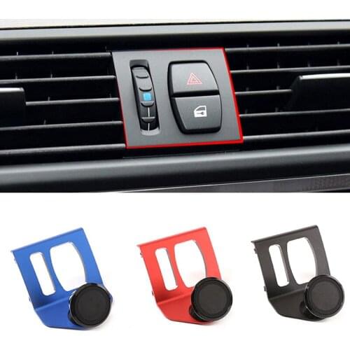 Warning light frame For BMW 5 Series F11 F10 F07 2010-2017 5 Series GT Aluminum alloy Mobile Phone Holder avigation Bracket