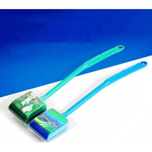 Fish tank aquarium cleaner aquarium scraper glass plant cleaning brush sponge household fish tank cleaning accessories