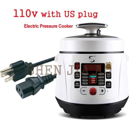 Electric electric pressure cooker timing pressure cooker reservation rice cooker 2L Non-syick stew pot 110V/220V EU US plug 700W