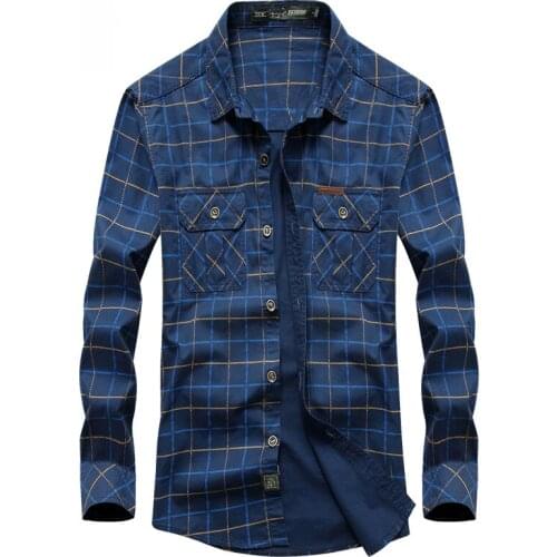 European and American Popular High Quality Loose Large Mens Shirt Fashion Trend Outdoor Casual Mens Long Sleeve Top