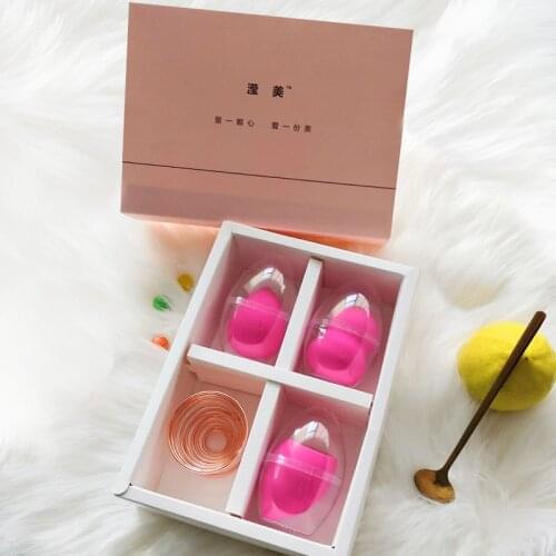 2020 New Smooth Beauty Makeup Sponge Blender Blending Puff Dry&Wet Dual-use Cosmetic Puff Beauty Egg Cosmetic Tool