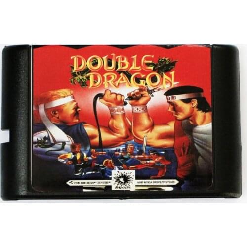 Double Dragon 16 bit MD Game Card For Sega Mega Drive For SEGA Genesis
