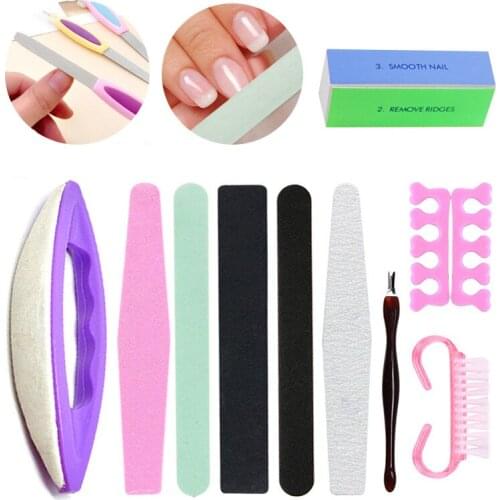 Pedicure Manicure Tools Nail File Sanding Buffer Block Acrylic Block Polish Polish Sanding Nail Brush Nail Buffer Nails Care