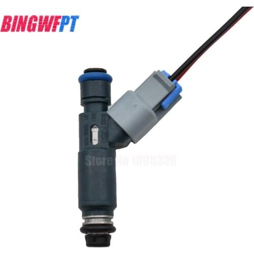 2M2E-A7B AJ51-13-250 Fuel injector with plug for FORD MONDEO 01-04 V6 2.5L For MAZDA 6 03-08 V6 3.0L / MPV 02-06 V6 3.0L