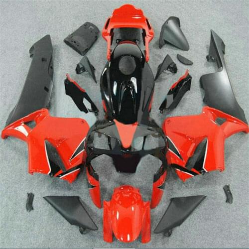 Orange red black fairing kits for CBR600RR 03 04 F5 CBR 600RR 03-04 CBR600 RR 2003 2004 fairings for black white orange