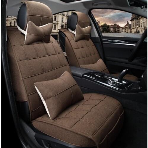 Summer car seat cushion for vw bora passat polo golf sportage tiguan touareg cerato k5 cc four seasons general auto seat covers