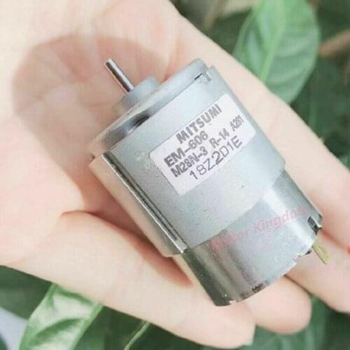 MITSUMI M28N-3 R-14 DC6V 9V 12V 24V 12000RPM Large Torque RS-385 Motor 2mm Shaft
