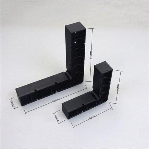 Plastic 90 Degree Positioning Squares Right Angle Clamps Woodworking Carpenter Tool Lightweight L Block Square
