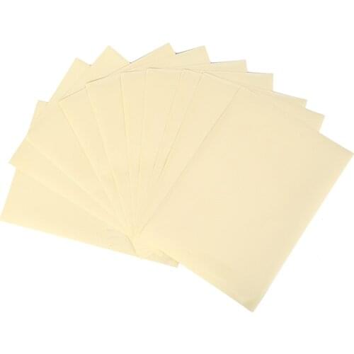 10 Sheets A4 Transparent Self Adhesive Vinyl Film Label Sticker For Laser Printer 21*29.7cm