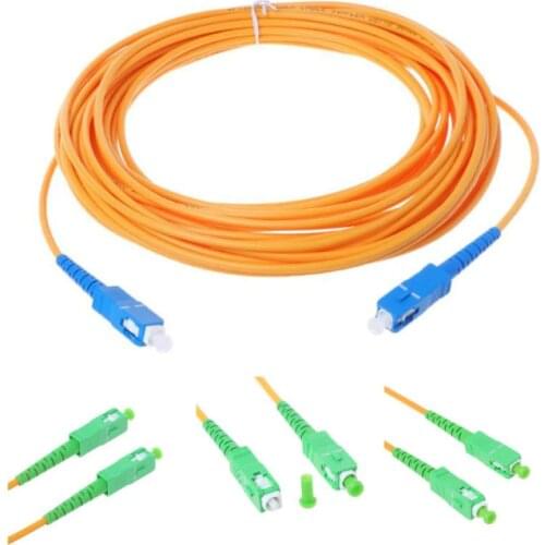 SC/UPC-SC/UPC-SM 3mm Fiber Optic Jumper Cable Single Mode Extension Patch Cord